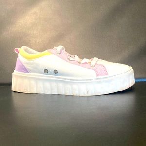 Pastel multicolored shoes